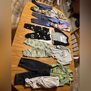 5- 12MTH BOYS OUTFITS